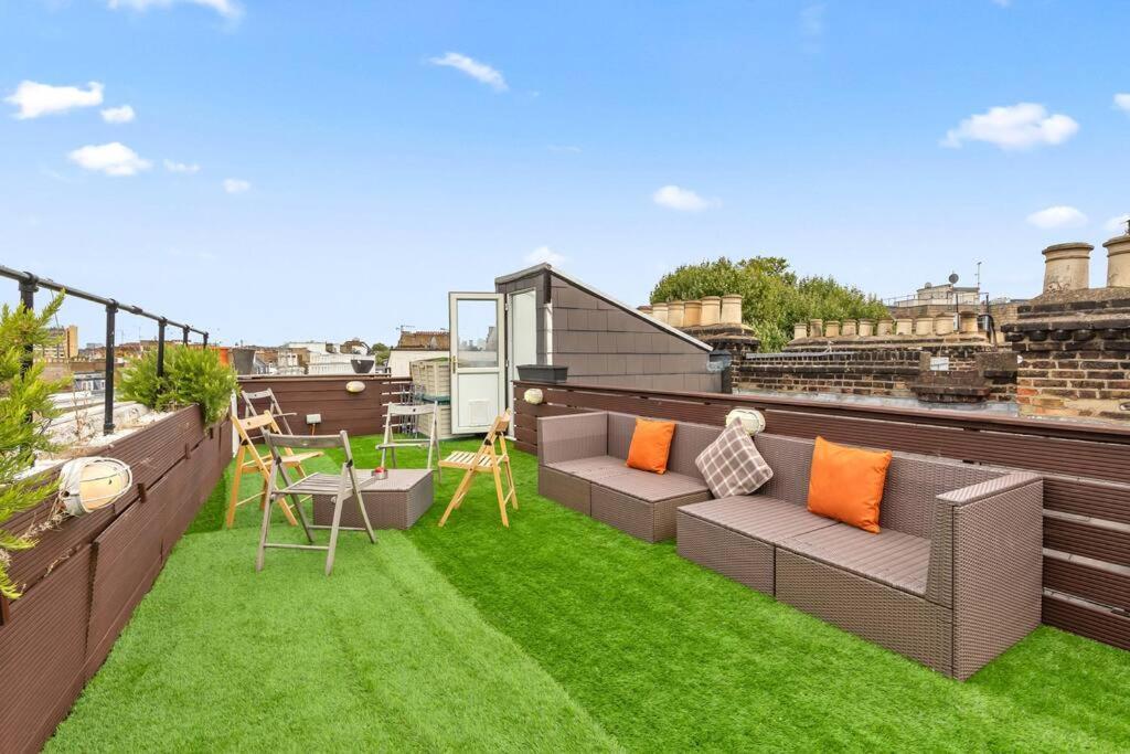 Spacious Sleep 11 With Terrace In Earls Court Ec99 Londres Exterior foto